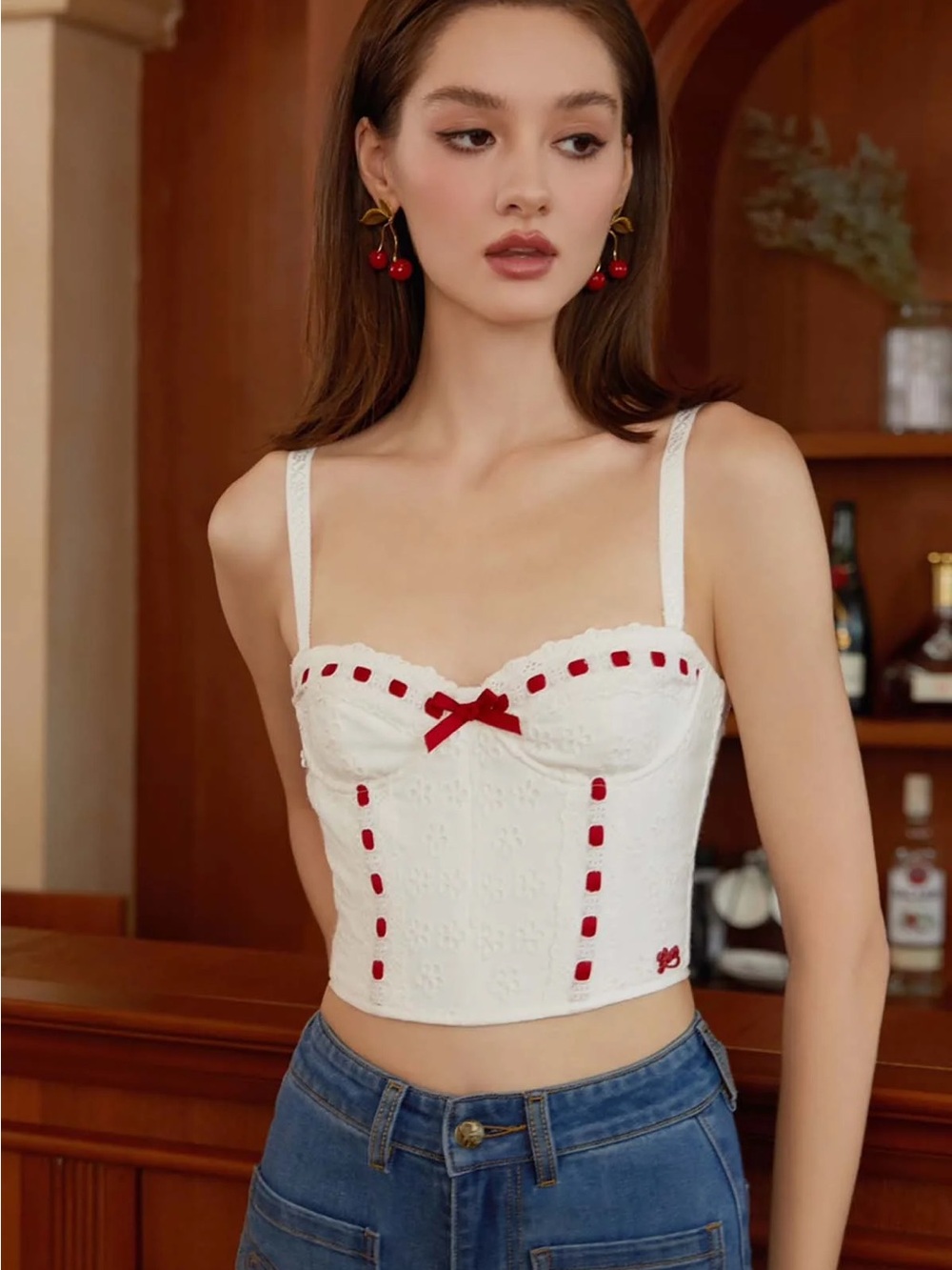 NEW LaceMade Red Ballroom Set - Picture 7 of 13